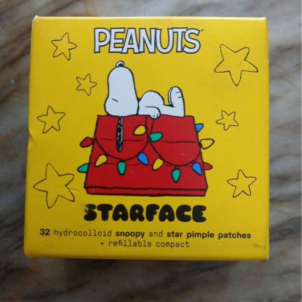 Starface Snoopy Hydro-Star Compact Set PEANUTS Limited Edition 32 Patches Exp 27